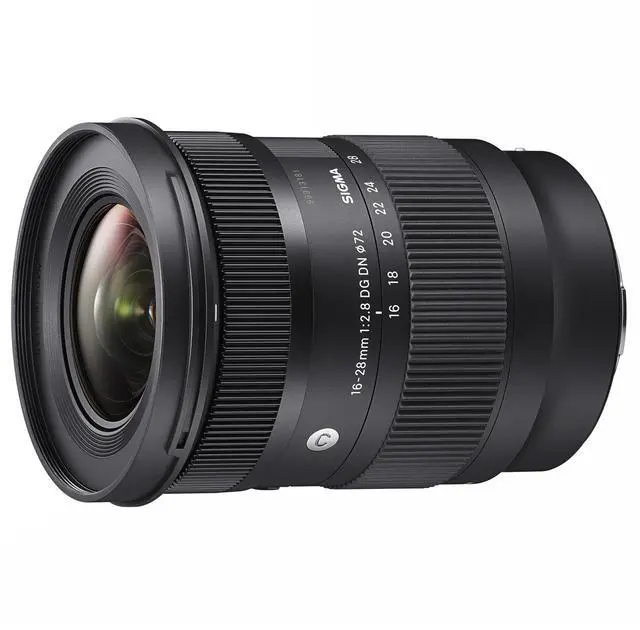 Alt view image 2 of 7 - Sigma 16-28mm F2.8 DG DN Lens for L Mount Bundle with External Portable Hard Drive, and 64GB Memory Card (4 Items)