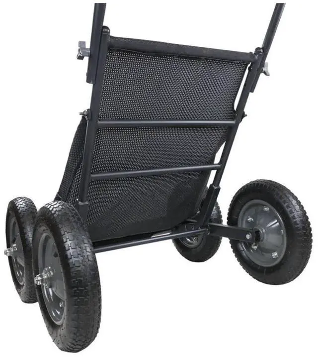 Alt view image 12 of 15 - Hawk Crawler 500 Lb. Capacity Foldable Multi Use Deer Game Recovery Cart, Black