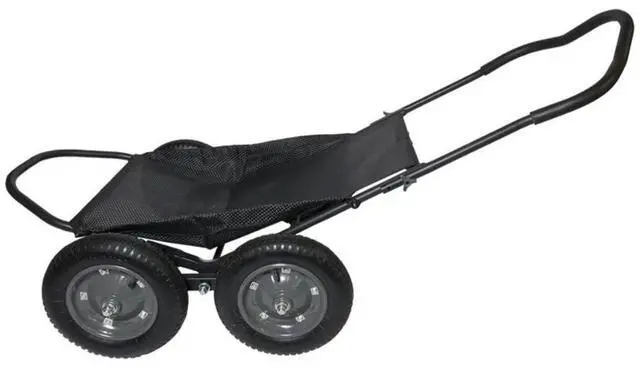 Alt view image 14 of 15 - Hawk Crawler 500 Lb. Capacity Foldable Multi Use Deer Game Recovery Cart, Black