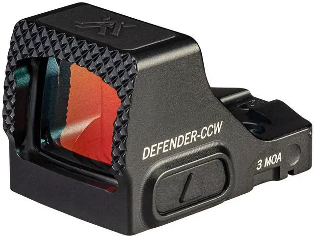 Main image of Vortex Defender-CCW Slim Profile, Accurate, and Motion Activated 3 MOA Red Dot Sight with Auto-Shutoff Function