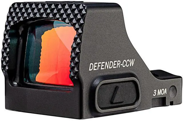 Alt view image 2 of 7 - Vortex Defender-CCW Slim Profile, Accurate, and Motion Activated 3 MOA Red Dot Sight with Auto-Shutoff Function