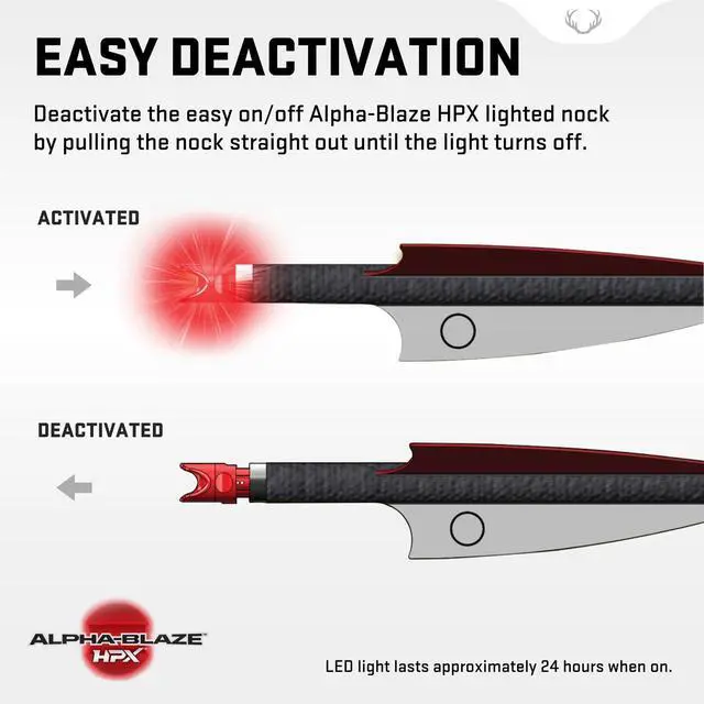 Alt view image 4 of 5 - TenPoint CenterPunch HPX with Alpha-Blaze Lighted Nock and Premium Carbon Arrows (3-Pack)