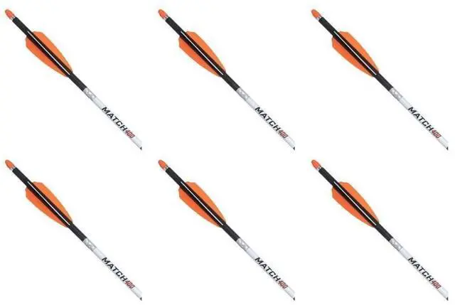 Main image of Ten Point Wicked Ridge Match 400 Grains .004 Inch Straight Alpha-Nock 20-Inch Carbon Arrow (6-Pack)
