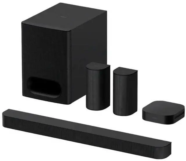 Alt view image 7 of 13 - Sony BRAVIA Theater System 6 5.1Ch with Subwoofer, Dolby Atmos and DTS:X - HTS60