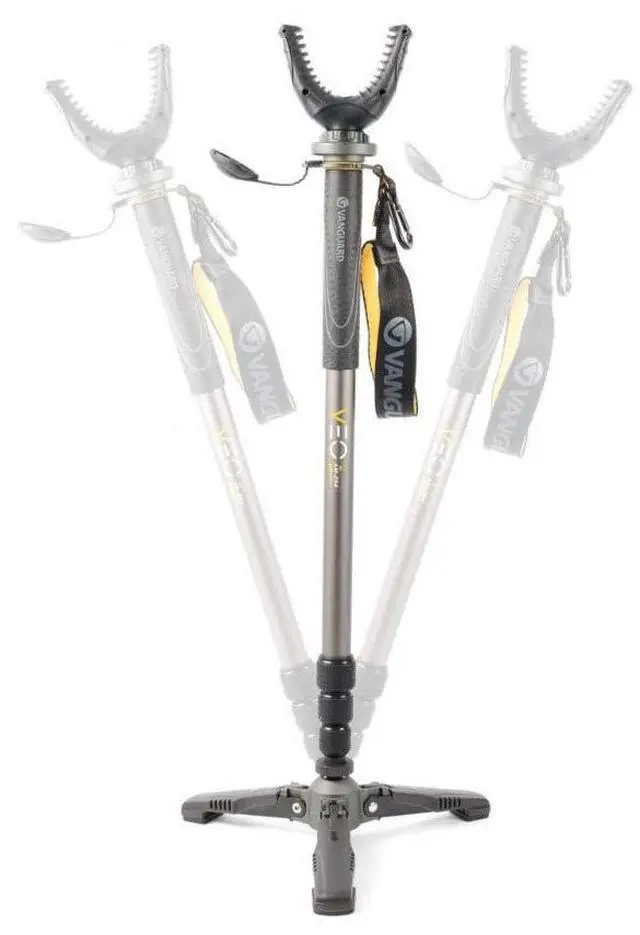 Alt view image 5 of 7 - Vanguard VEO 2 AM-234TU Shooting Stick for Crossbow or Rifle
