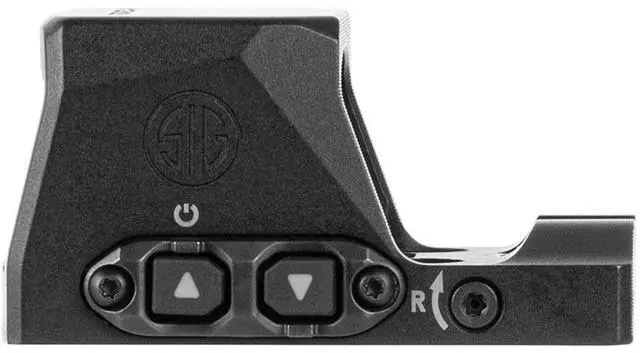 Alt view image 2 of 7 - SIG SAUER Romeo-X PRO Pistol-Mounted Red Dot Sight - Durable Aluminum Lightweight Waterproof MOTAC Miniature Open Reflex Sight with 15 Illumination Settings, Black, 6 MOA Red Dot