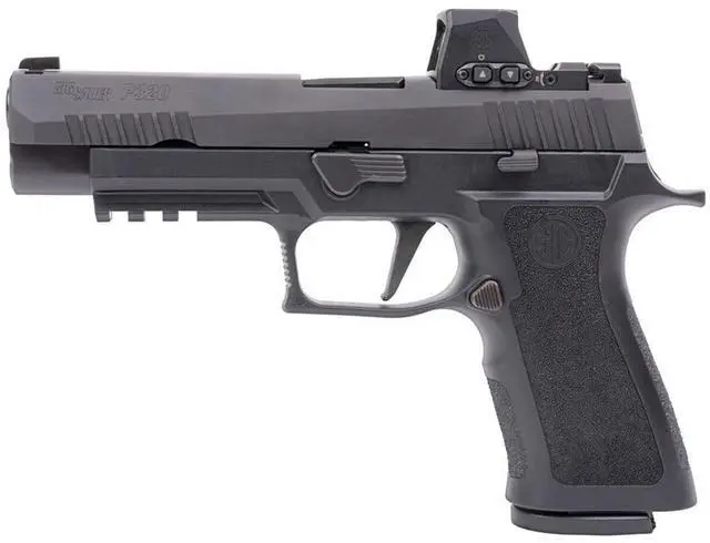 Alt view image 7 of 7 - SIG SAUER Romeo-X PRO Pistol-Mounted Red Dot Sight - Durable Aluminum Lightweight Waterproof MOTAC Miniature Open Reflex Sight with 15 Illumination Settings, Black, 6 MOA Red Dot