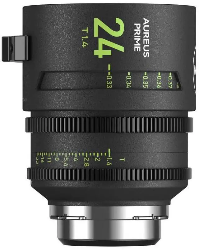 Alt view image 2 of 11 - NiSi 24mm Aureus Prime Full Frame T1.4 Cinema Lens with Virtually Zero Focus Breathing and 46mm Imaging Circle (PL Mount)