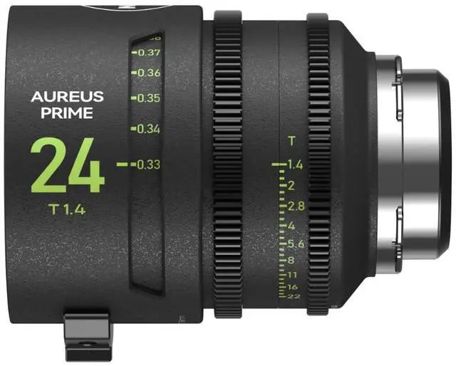 Alt view image 3 of 11 - NiSi 24mm Aureus Prime Full Frame T1.4 Cinema Lens with Virtually Zero Focus Breathing and 46mm Imaging Circle (PL Mount)