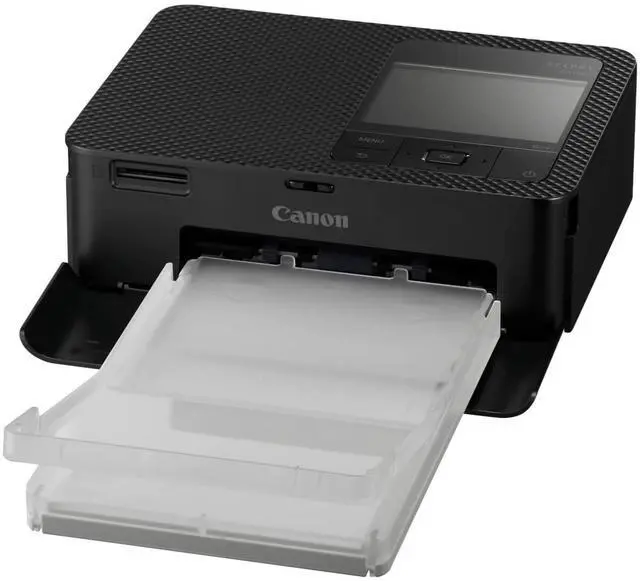 Alt view image 3 of 7 - Canon Selphy CP1500 Wireless Compact WiFi AirPrint USB and Dye Sublimation Photo Printer (Black) Bundle with Accessories (12 Items)