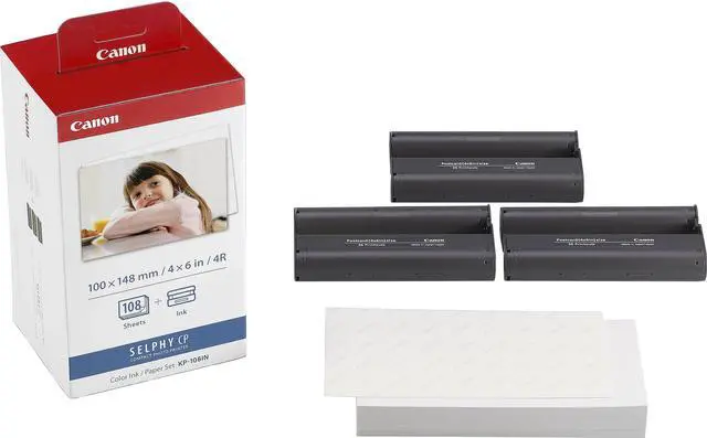 Alt view image 6 of 7 - Canon Selphy CP1500 Wireless Compact WiFi AirPrint USB and Dye Sublimation Photo Printer (Black) Bundle with Accessories (12 Items)