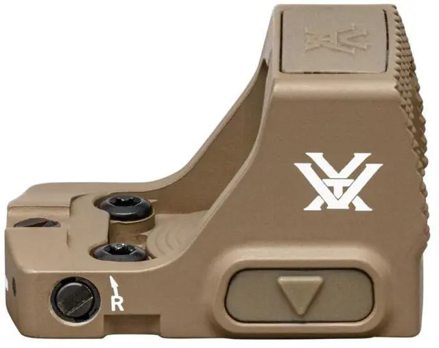 Alt view image 4 of 7 - Vortex Defender - CCW 3 MOA Micro Red Dot with 10 Brightness Settings (Tan)