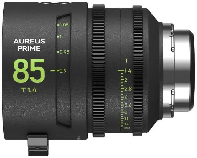 Alt view image 5 of 12 - NiSi 85mm Aureus Prime Full Frame T1.4 Cinema Lens with Virtually Zero Focus Breathing and 46mm Imaging Circle (PL Mount)