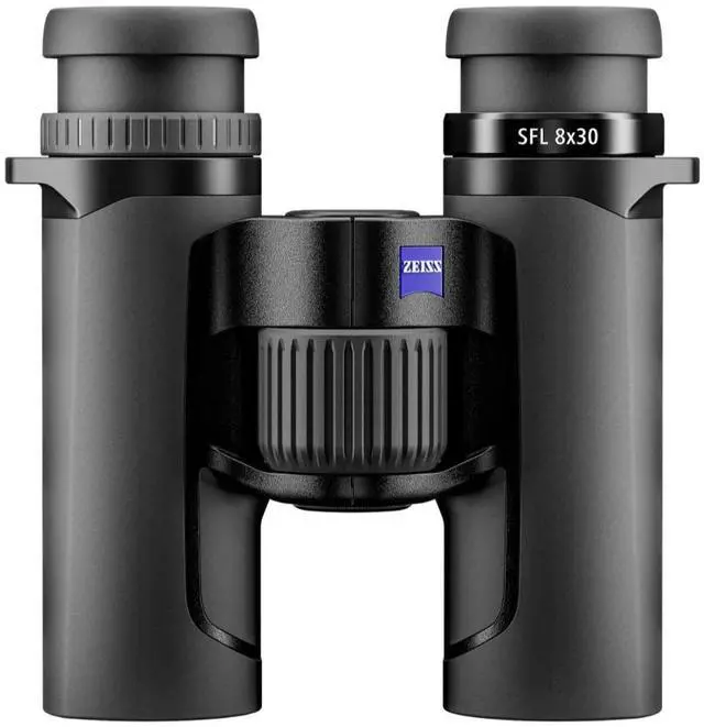 Alt view image 2 of 7 - Zeiss SFL Ultra-Compact and Water-Resistant 8x30 Binoculars, Ultra-High Definition Coated Glass with with SmartFocus (Black) Bundle with Zeiss Lens Cleaning Kit (2 Items)