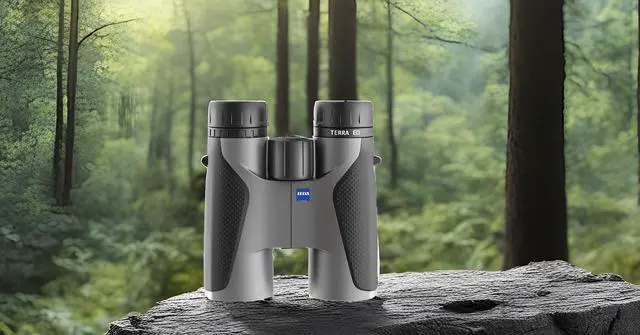 Alt view image 6 of 7 - ZEISS 8x42 Terra ED Binoculars (Gray) - Premium Optics for Bird Watching and Outdoor Activities with Extra-Low Dispersion Glass - Compact and Lightweight Design Bundle with Cleaning Kit (2 Items)