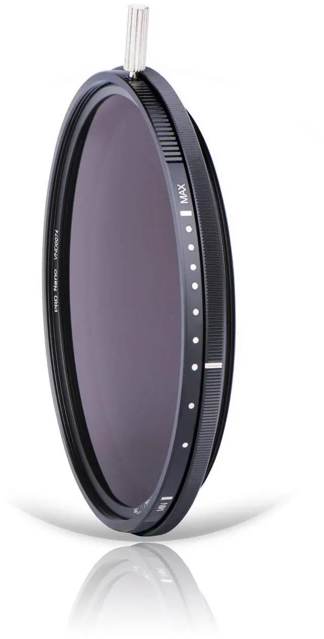Alt view image 12 of 14 - NiSi 40.5mm ND-VARIO Pro Nano 5-9 Stops 1.5-2.7 Enhanced Variable ND Filter