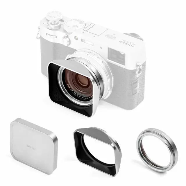 Alt view image 8 of 14 - NiSi NiSi X100 Series NC UV Filter Kit, Silver #NISI-X100-UV49HOODCAP-SIL