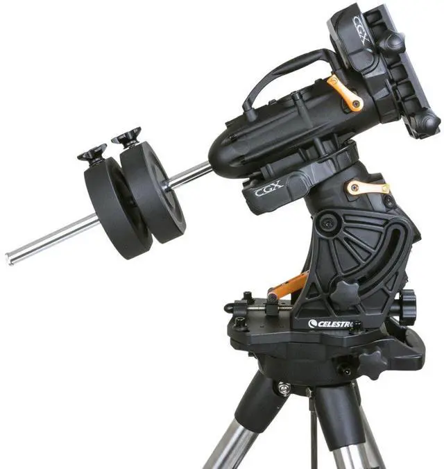 Alt view image 5 of 7 - Celestron CGX Computerized German Equatorial Mount and Tripod