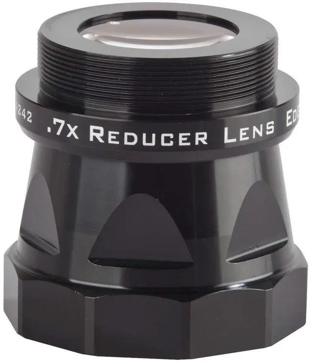 Alt view image 8 of 11 - Celestron Reducer Lens .7x - EdgeHD 800 - Increases Field of View 43%