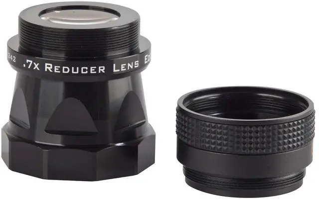 Alt view image 11 of 11 - Celestron Reducer Lens .7x - EdgeHD 800 - Increases Field of View 43%