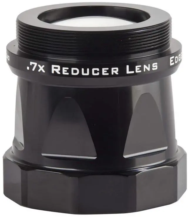 Alt view image 11 of 14 - Celestron Reducer Lens .7x - EdgeHD 1400 - Increases Field of View 43% #94240