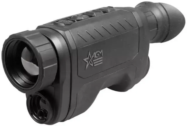Alt view image 2 of 7 - AGM ReachIR LRF 35-640 Thermal Monocular with Laser Rangefinder 640×512 (50 Hz) 35mm Lens Video Recording Waterproof (Black)