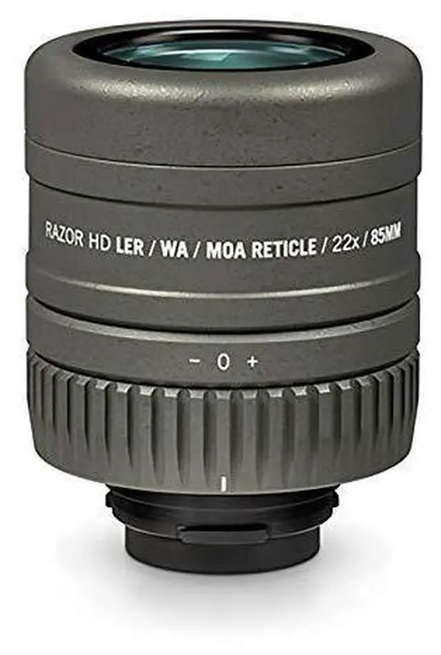 Alt view image 4 of 7 - Vortex Optics Razor HD 22x Ranging MOA Reticle Spotting Scope Eyepiece for the Razor HD 27-60x85mm Spotting Scope
