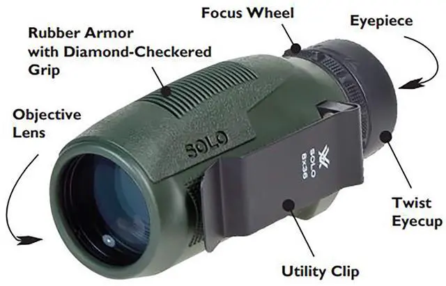 Alt view image 5 of 6 - Vortex Optics Solo 10x36 Monocular