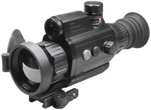 Alt view image 2 of 7 - AGM VarmintV2 LRF 50-384 Thermal Imaging Riflescope w/ Laser Range Finder 384x288 (50 Hz) 50mm Lens WiFi and Video (Black)