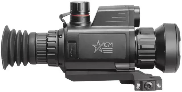 Alt view image 4 of 7 - AGM VarmintV2 LRF 50-384 Thermal Imaging Riflescope w/ Laser Range Finder 384x288 (50 Hz) 50mm Lens WiFi and Video (Black)