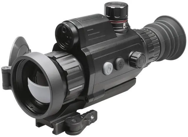 Alt view image 7 of 7 - AGM VarmintV2 LRF 50-384 Thermal Imaging Riflescope w/ Laser Range Finder 384x288 (50 Hz) 50mm Lens WiFi and Video (Black)