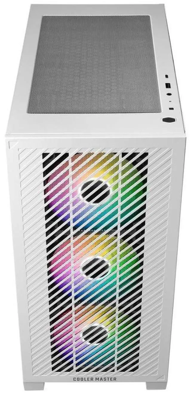 Alt view image 4 of 4 - Cooler Master WHITE R7 5700GT/32GB/1TB/ GTX 4060 8GB Card Gaming Desktop