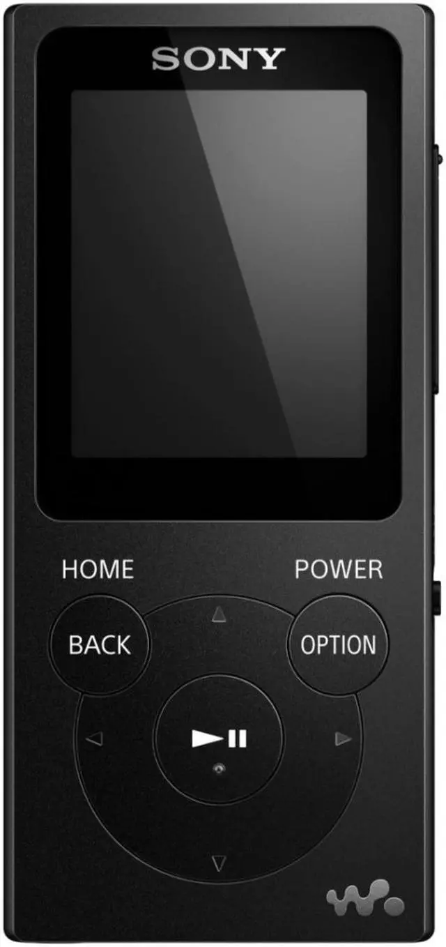 Alt view image 5 of 8 - Sony NW-E394 Walkman 8GB Digital Audio Player (Black) with Hard Case