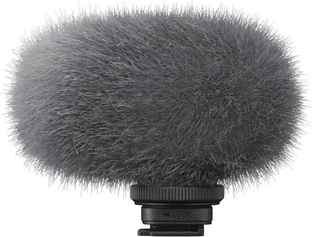 Alt view image 6 of 7 - Sony Vlogger Shotgun Microphone with MI Shoe and 3.5mm Male-Female Audio Cable