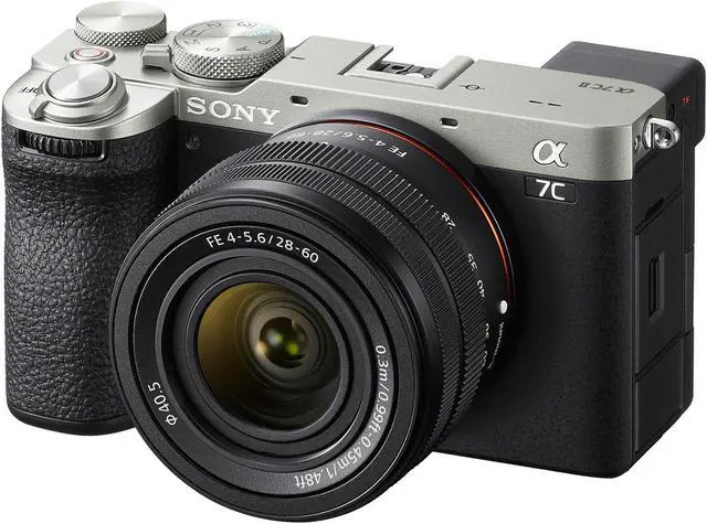 Main image of Sony Alpha a7C II Mirrorless Camera with FE 28-60mm f/4-5.6 Lens, Silver