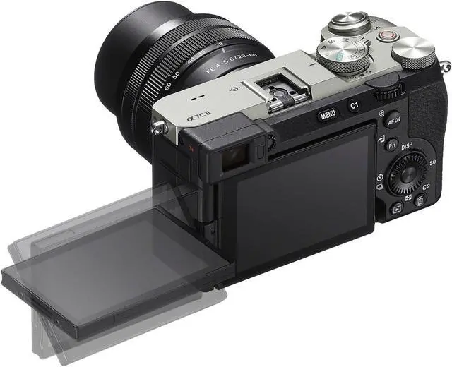 Alt view image 2 of 9 - Sony Alpha a7C II Mirrorless Camera with FE 28-60mm f/4-5.6 Lens, Silver