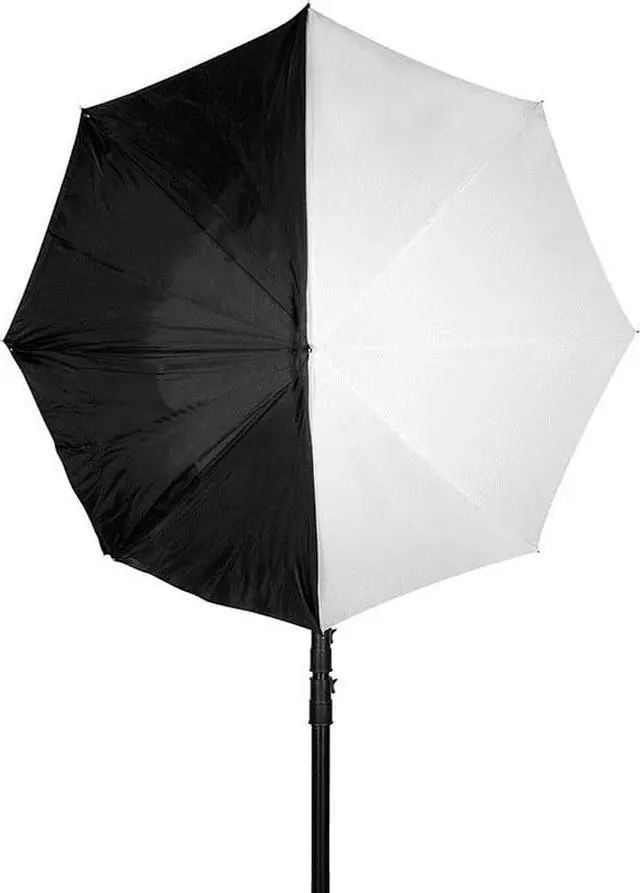 Alt view image 3 of 18 - Westcott 45" Optical White Satin with Removable Black Cover