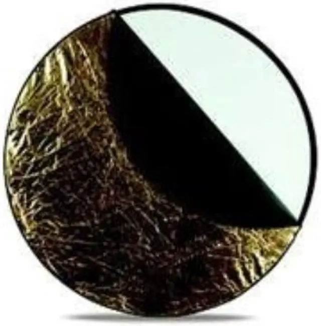 Alt view image 4 of 19 - Westcott Collapsible 5-in-1 Reflector with Gold Surface (20")