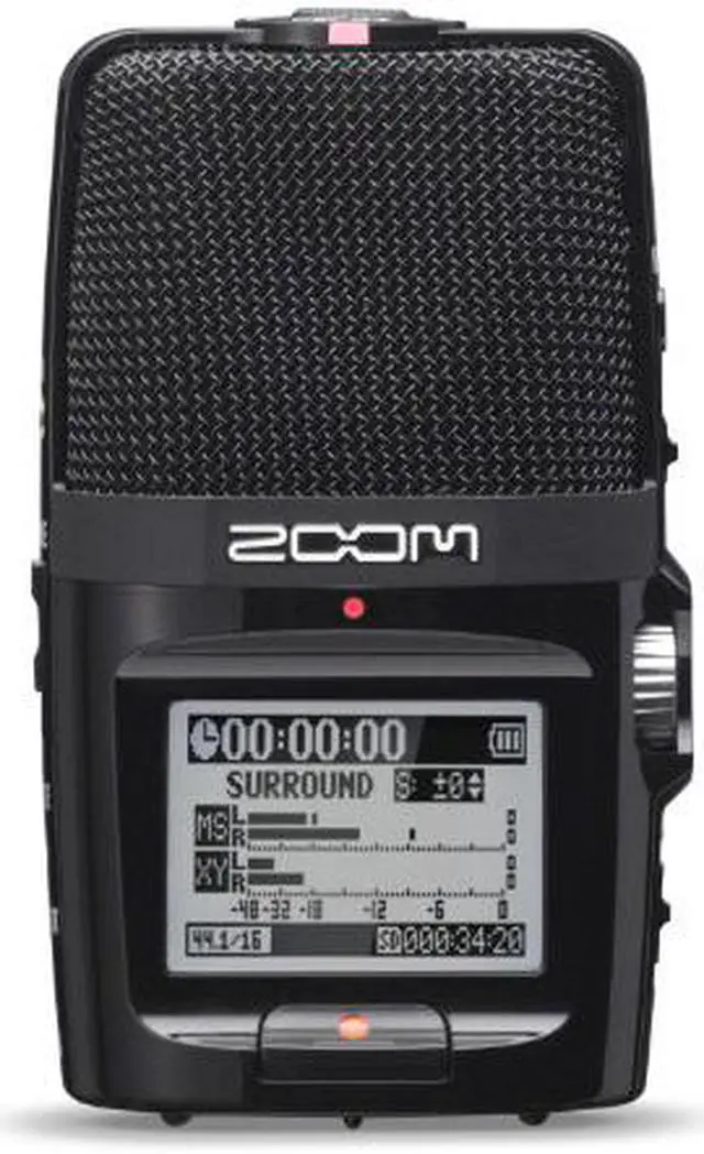 Alt view image 3 of 20 - Zoom Handy Recorder Digital Audio Portable Compact Hand Recorder with SD Card