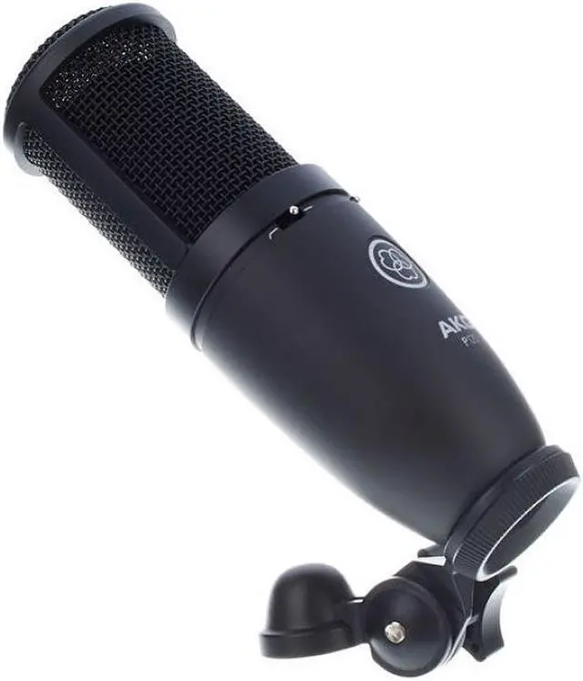 Alt view image 3 of 4 - AKG P120 High Performance Recording Microphone with Pop Filter and Boom Arm