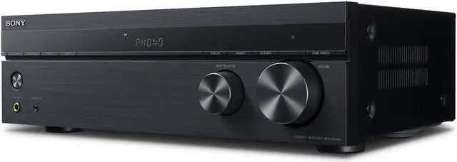 Alt view image 6 of 7 - Sony STRDH190 2-ch Stereo Receiver with Phono Inputs and Bluetooth bundle