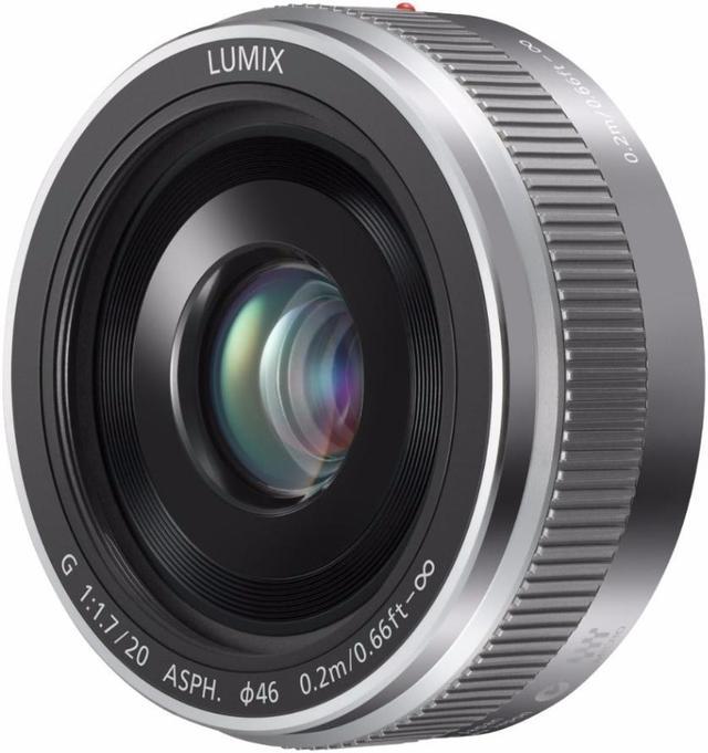 Panasonic Lumix G 20mm f/1.7 II ASPH Lens (Silver)