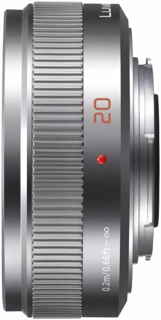 Alt view image 4 of 12 - Panasonic Lumix G 20mm f/1.7 II ASPH Lens (Silver)