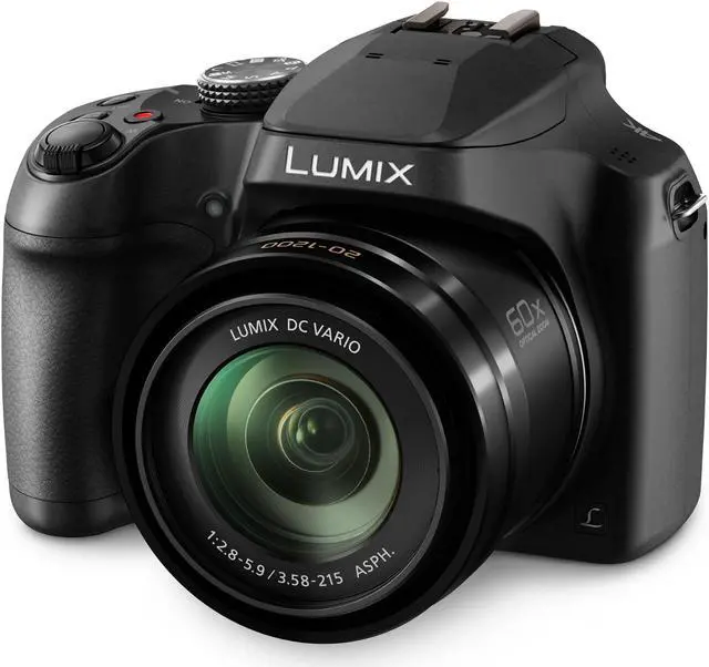 Alt view image 4 of 20 - Panasonic LUMIX FZ80 18.1MP 4K 60x Long Zoom Digital Camera