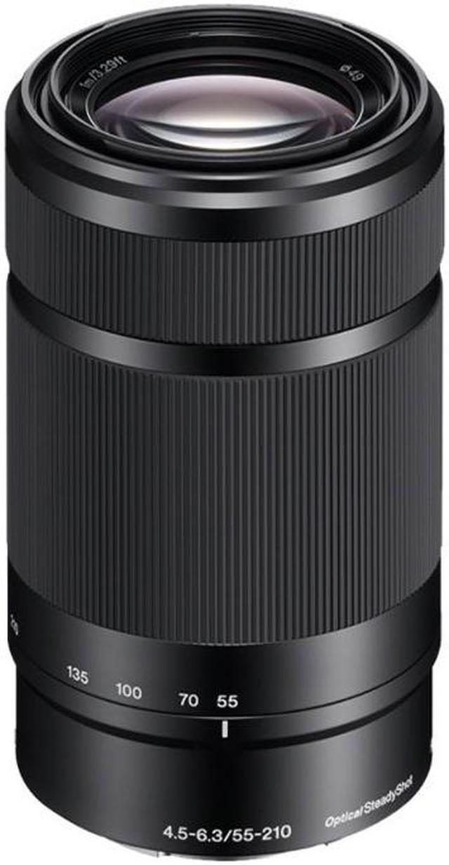 SONY SEL55210/B E 55-210mm F/4.5-6.3 OSS LENS, Ø49 - Newegg.com