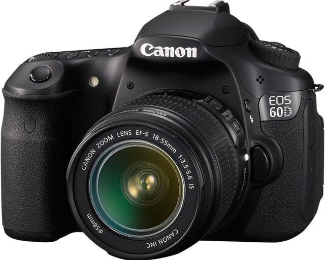Canon 60d EOS 60D 18 MP CMOS Digital SLR Camera with EF-S 18-55mm ...