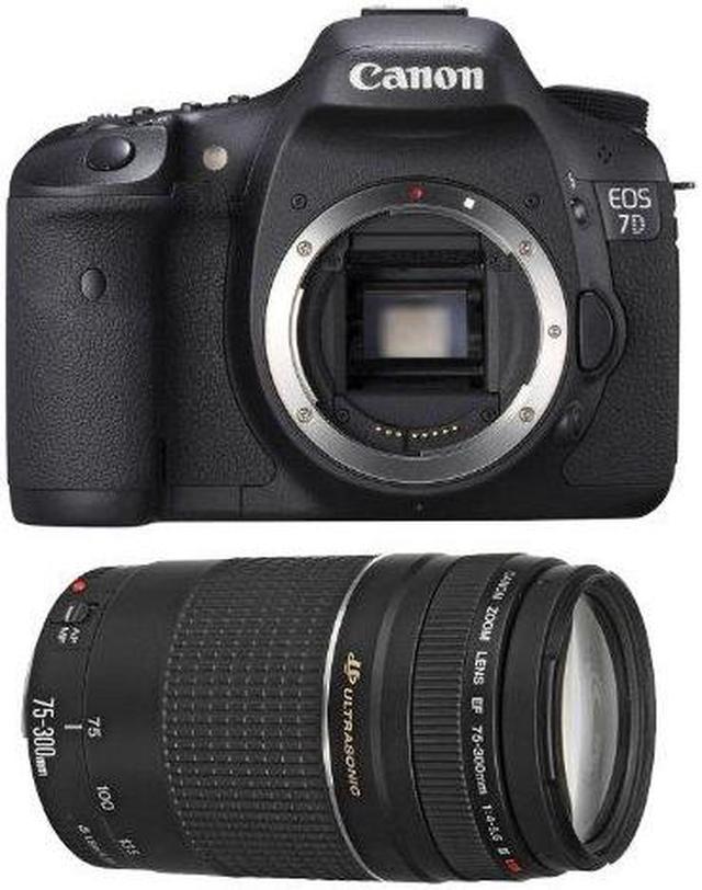 Canon 7d: EOS-7D 18MP Digital SLR Camera Body + Canon 70-300mm f