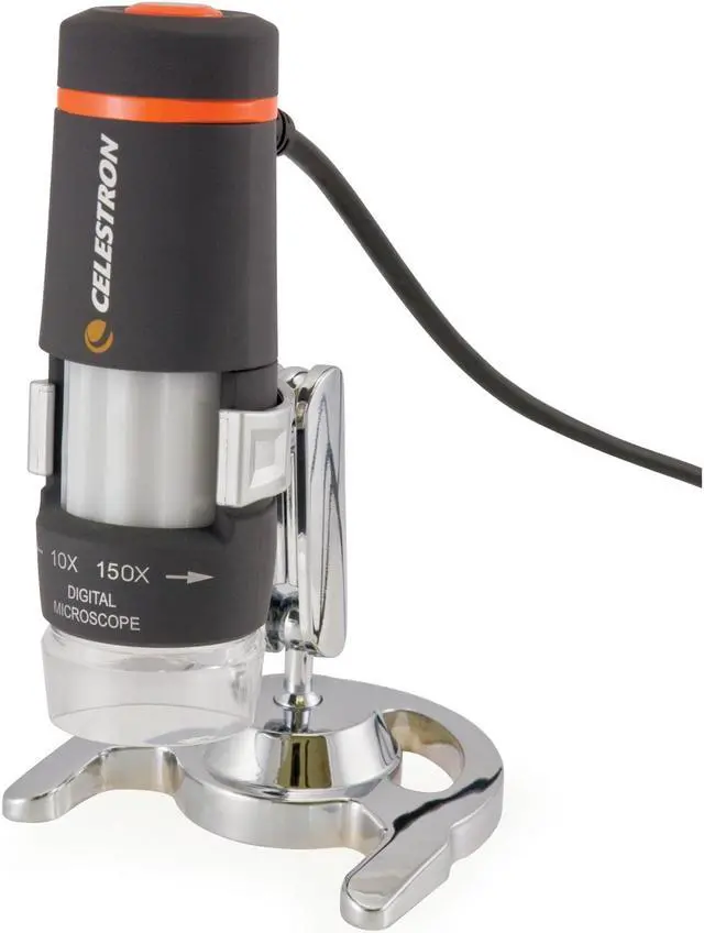 Alt view image 2 of 3 - Celestron International 44302-A Deluxe Handheld Digital Microscope