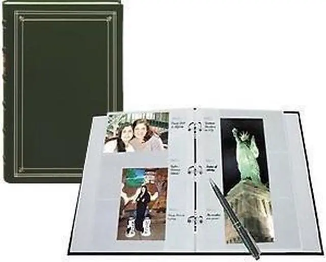 Alt view image 2 of 5 - Pioneer Photo Albums 4x6in 3-up 204 Pocket Hunter Green - BTA204-HUGR