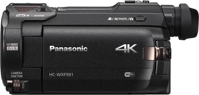 Alt view image 5 of 18 - Panasonic WXF991 4K Ultra HD Camcorder with Twin Camera